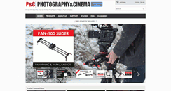 Desktop Screenshot of photographyandcinema.com